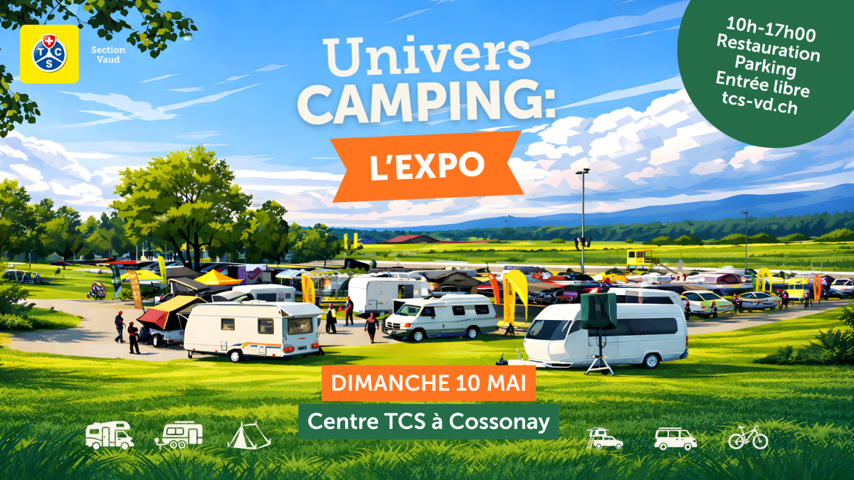Nous serons présent à "Univers Camping, l'expo"